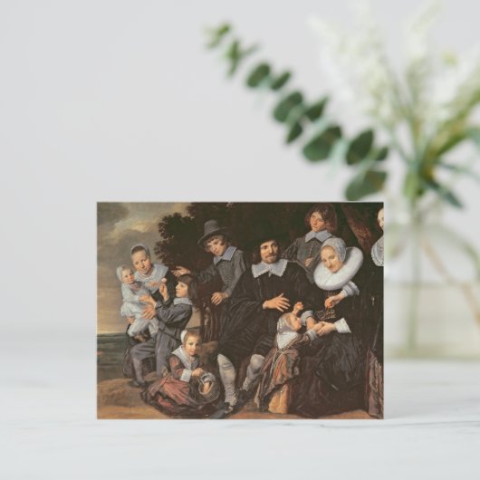 Carte Postale Groupe familial dans un paysage, c.1647-50 (Debout devant)