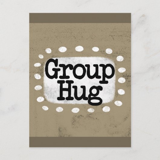 Carte postale Groupe Hug (Devant)