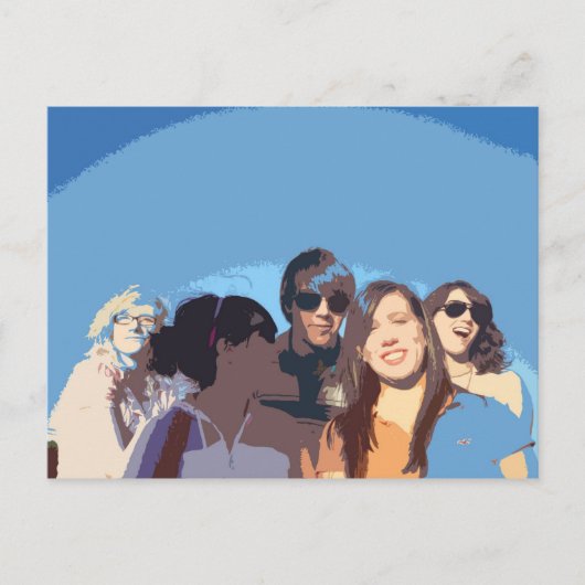 Carte Postale groupe modifié à ballpark (Devant)