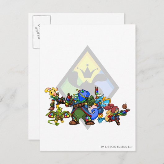 Carte Postale Groupe Roo Island (Devant / Derrière)