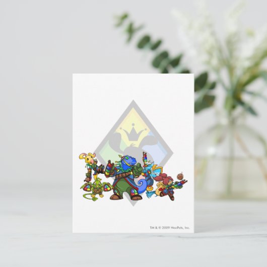 Carte Postale Groupe Roo Island (Debout devant)