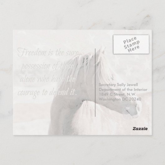 Carte Postale Groupe Sauvage, Pré-adressé : Secrétaire de l'Inté (Dos)