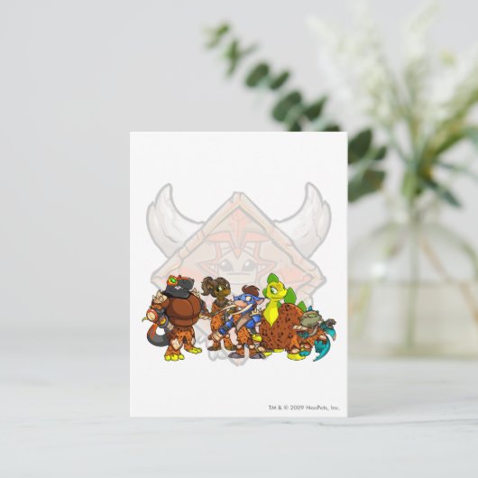 Carte Postale Groupe Tyrannia (Debout devant)