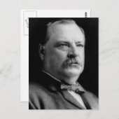 Carte Postale Grover Cleveland (Devant / Derrière)