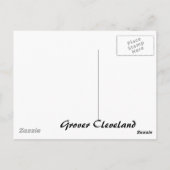 Carte Postale Grover Cleveland 22 & 24 (Dos)