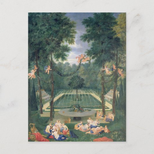 Carte Postale Groves de Versailles (Devant)