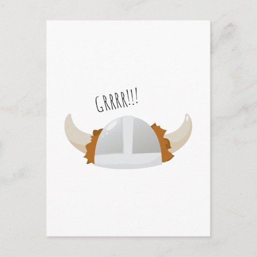 Carte Postale Grr Viking (Devant)