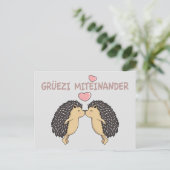 Carte Postale Grü ezi Miteinander, Suisse (Debout devant)