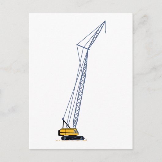 Carte Postale Grue (Devant)