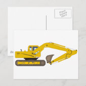 Carte Postale Grue (Devant / Derrière)