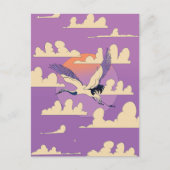 Carte Postale Grue asiatique rose (Devant)