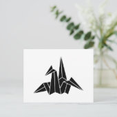 Carte Postale Grue en papier (Debout devant)