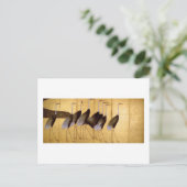 Carte Postale Grue, Ogata Korin Art japonais (Debout devant)