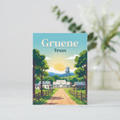 Carte Postale Gruene États-Unis (Debout devant)