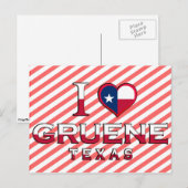 Carte Postale Gruene, Texas (Devant / Derrière)