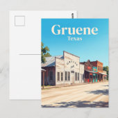 Carte Postale Gruene USA (Devant / Derrière)