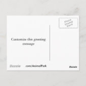 Carte Postale Grues blanches (Dos)