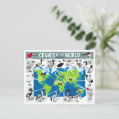 Carte Postale Grues du monde (Debout devant)