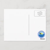 Carte Postale Grues géantes amoureuses (Dos)