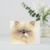 Carte Postale Gruffy pelucheux Kitty (Debout devant)