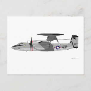 Carte Postale Grumman E-2C Hawkeye