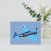 Carte Postale Grumman F6F Hellcat (Debout devant)