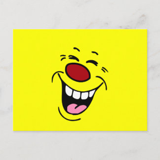 Carte Postale Grumpey du visage riant