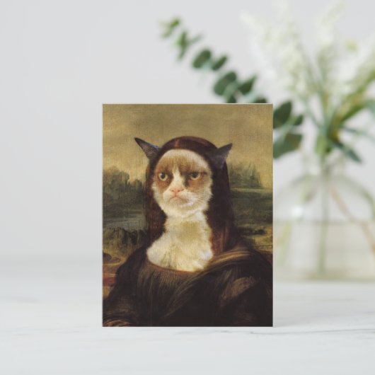 Carte Postale Grumpy Cat (Debout devant)
