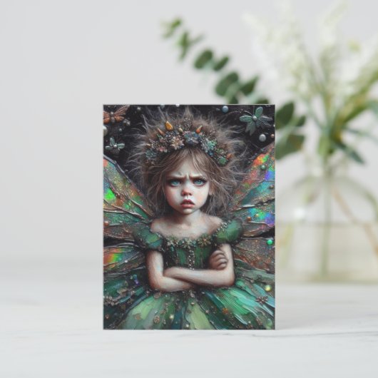 Carte Postale Grumpy Fairy (Debout devant)