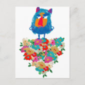 Carte Postale Grumpy Giant on Pastel Blooms (Devant)