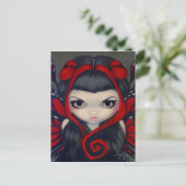Carte postale "Grumpy Red Fairy" (Debout devant)