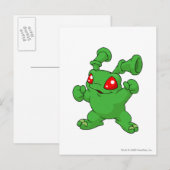 Carte Postale Grundo Green (Devant / Derrière)