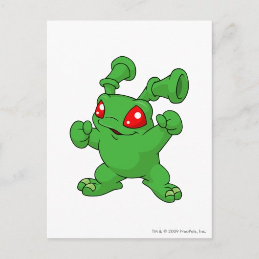 Carte Postale Grundo Green (Devant)