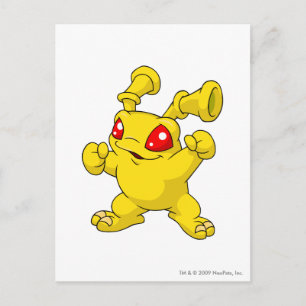 Carte Postale Grundo Yellow