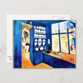 Carte Postale Grunewald - La cuisine bleue (Devant / Derrière)