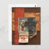 Carte postale Grunge (Devant / Derrière)