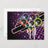 Carte Postale Grunge (Devant / Derrière)