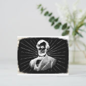 Carte Postale grunge abraham lincoln (Debout devant)