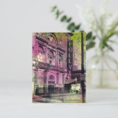 Carte Postale Grunge en théière burlesque (Debout devant)