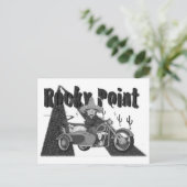 Carte Postale Grunge Rocky Point Mexique (Debout devant)