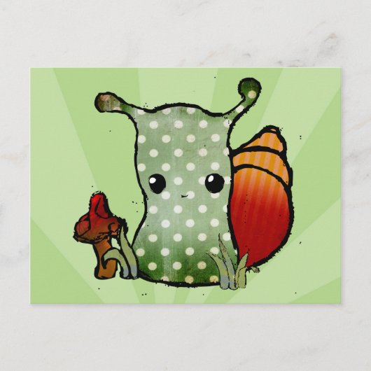 Carte postale Grungy Snail (Devant)