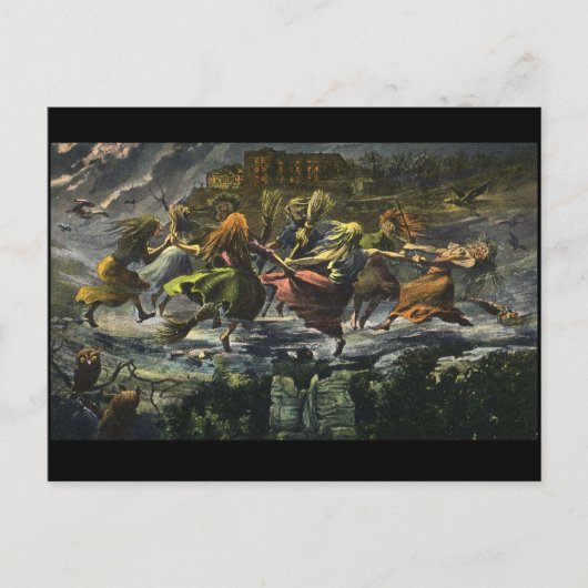 Carte postale Gruss vom Hexentanzplatz (Devant)