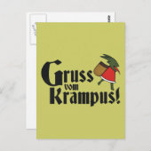 Carte Postale Gruss Vom Krampus (Devant / Derrière)