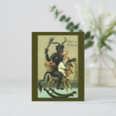 Carte Postale Gruss Vom Krampus (Debout devant)