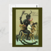 Carte Postale Gruss Vom Krampus (Devant / Derrière)