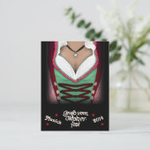 Carte Postale Gruss vom Oktoberfest (Debout devant)