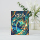 Carte Postale Gruta do Lago Azul Brazil (Debout devant)