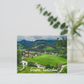 Carte postale Gruyère Suisse (Debout devant)