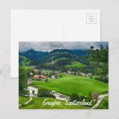 Carte postale Gruyère Suisse (Devant / Derrière)