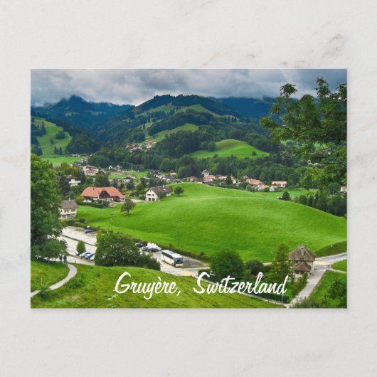 Carte postale Gruyère Suisse (Devant)